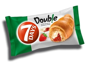 7 Days Strawberry & Vanilla Croissant-2.65 oz.-6/Box-4/Case