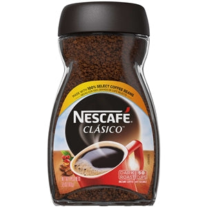 Nescafe Clasico Instant Coffee Dawn Jar-3.53 oz.-6/Case