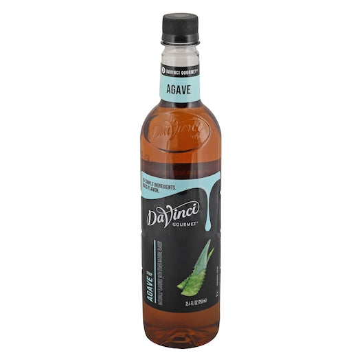 Davinci Gourmet Natural Agave Syrup-750 Milileter-4/Case