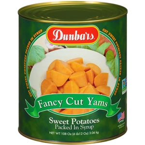 Dunbar Potato Sweet Select Fancy-108 oz.-6/Case