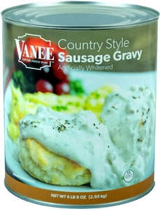 Vanee Country Style Sausage Gravy-104 oz.-6/Case