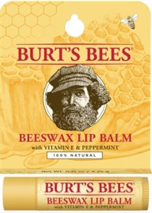 Burt's Bees Lip Balm Blister Beeswax-0.15 oz.-6/Box-8/Case