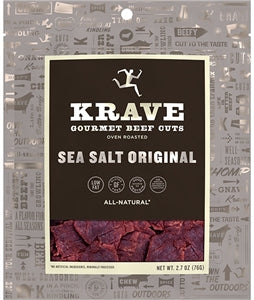Krave Sea Salt Beef Cuts-2.7 oz.-8/Case