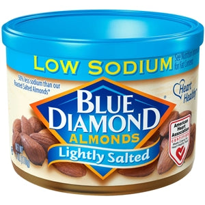 Blue Diamond Almonds Almonds Whole Lightly Salted-6 oz.-12/Case