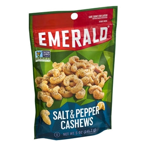 Emerald Cashews Sea Salt Pepper-5 oz.-6/Case