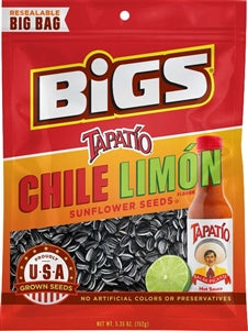 Bigs Chile Limon Sunflower Seeds-5.35 oz.-12/Case