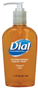 Dial Gold Antibacterial Liquid Hand Soap Pump-7.5 fl oz.s-12/Case