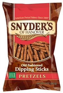 Snyder's Of Hanover Pretzel Dipping Sticks-12 oz.-12/Case