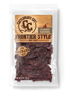 Cattlemen's Frontier Style Classic Smoked Jerky-6 oz.-6/Case