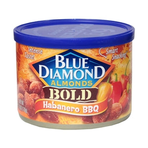 Blue Diamond Almonds Almonds Habanero Barbecue Bold-6 oz.-12/Case
