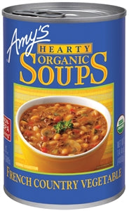 Amy's Soup Hearty French Country Vegetable-14.4 oz.-12/Case