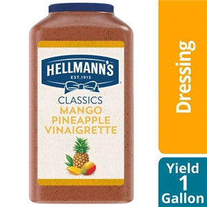 Hellmann's Mango Pineapple Vinaigrette Dressing Bulk-1 Gallon-4/Case