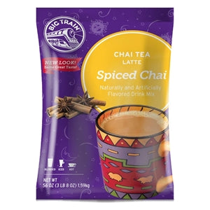 Big Train Spiced Chai Tea Latte Mix-3.5 lb.-4/Case