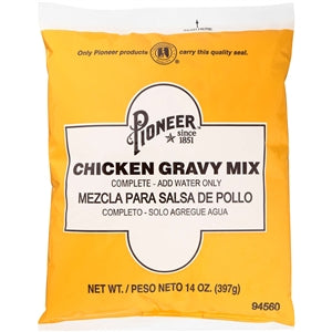 Pioneer Chicken Gravy Mix-14 oz.-6/Case