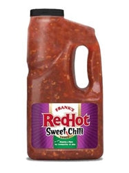 Frank's Redhot Sweet Chili Hot Sauce Bottle-0.5 Gallon-4/Case