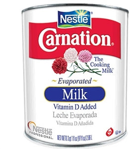 Carnation Nestle Vitamin D Added Evaporated Milk-97 fl oz.s-6/Case
