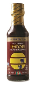 San-J International Gluten-Free Teriyaki Sauce-10 oz.-6/Case