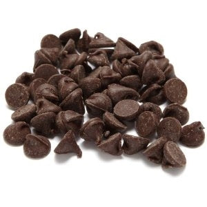 Ambrosia Real Semisweet Chocolate Drops-25 lb.-1/Case