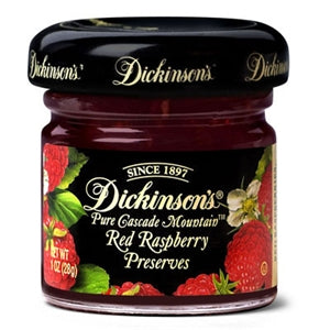 Dickinson Red Raspberry Preserves-1 oz.-72/Case