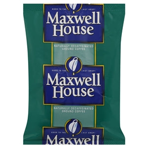 Maxwell House Decaffeinated Ground Coffee-1.5 oz.-42/Case