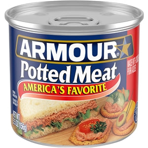 Armour Potted Meat-5.5 oz.-24/Case