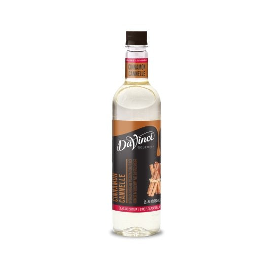 Davinci Gourmet Syrup Cinnamon Flavored-750 Milliliter-4/Case