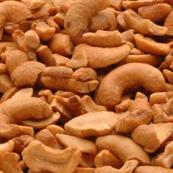 Baker's Cashew Pieces Oil Roasted Unsalted-5 lb.-1/Case