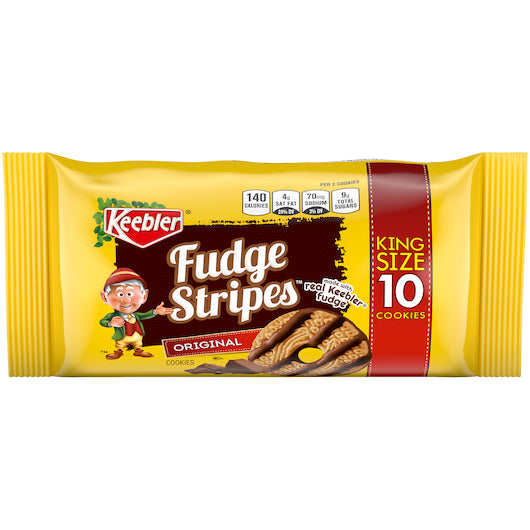 Keebler Fudge Stripe-4.75 oz.-10/Box-8/Case