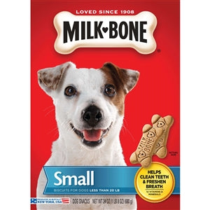 Milk Bone Milk Bone Dog Treats Biscuit Original Small-24 oz.-12/Case