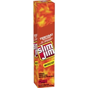 Slim Jim Giant Teriyaki-0.97 oz.-24/Box-6/Case