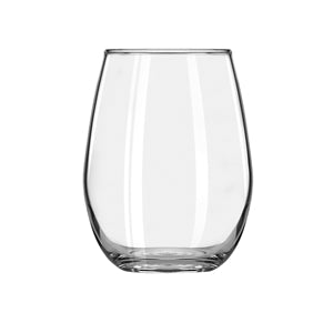 Libbey 9 oz. Stemless White Wine Glass-12 Each-1/Case