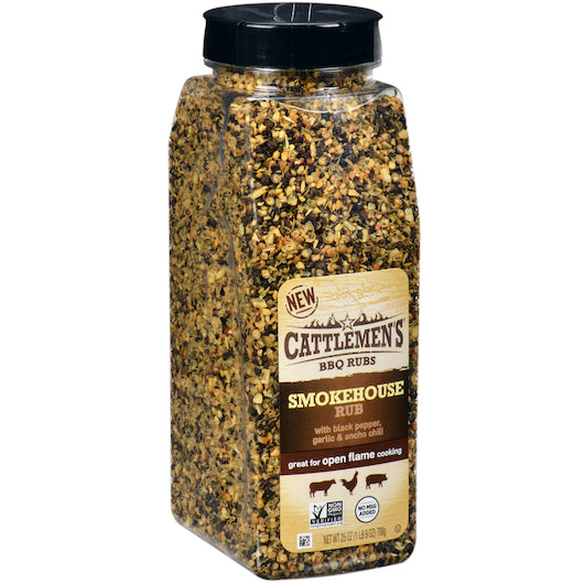 Cattlemen's Cattleman Smokehouse Rub-25 oz.-6/Case