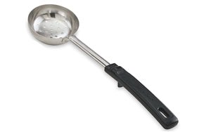 Vollrath Stainless Steel 2 oz. Perforated Spoodle Black Handle-1 Each