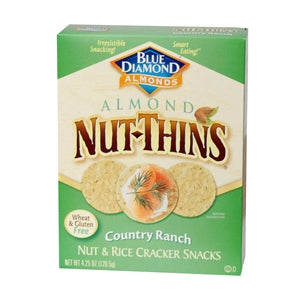 Nut Thins Crackers Country Ranch-4.25 oz.-12/Case