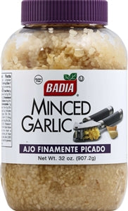 Badia Minced Garlic In Water-32 oz.-6/Case