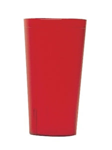 Cambro Colorware 32 oz. Red Plastic Tumbler Cup-24 Each-1/Case