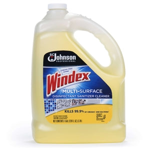 Windex Multi-surface Disinfectant Cleaner Citrus 1 Gal Bottle 4/Case