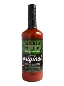 Major Peters Original Bloody Mary Cocktail Mixer-32 oz.-12/Case
