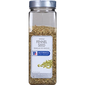 Mccormick Whole Fennel Seed-14 oz.-6/Case