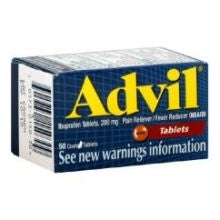 Advil Tablets-50 Each-6/Box-6/Case