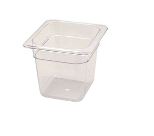 Winco Pan 1/6 Size 6 Inch Poly.-1 Each