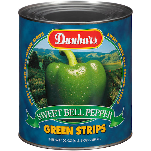 Dunbar Peppers Green Strip-1 Each-6/Case