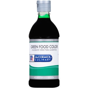 Mccormick Culinary Green Food Color-1 Pint-6/Case