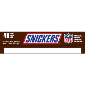 Snickers Single Bars-1.86 oz.-48/Box-8/Case