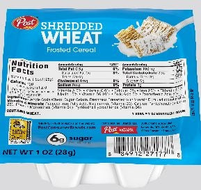 Post Frosted Cereal-1 oz.-96/Case