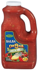 Ortega Green Chile Salsa-1 Gallon-4/Case