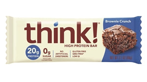 Thinkthin Brownie Crunch Bars-2.1 oz.-10/Box-12/Case