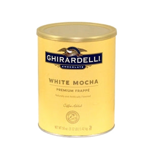 Ghirardelli White Mocha Frappe-3.12 lb.-6/Case