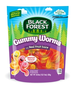 Black Forest Gummy Worms-28.8 oz.-6/Case