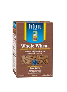 De Cecco No. 41 100% Whole Wheat Penne Rigate-0.83 lb.-12/Case
